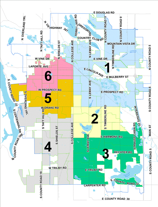 Council District Boundary Map