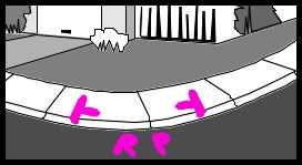 Access Ramp Installation Markings