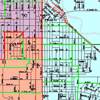 District-Precinct Map Detail
