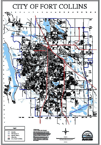 Map of Streets and City Limits