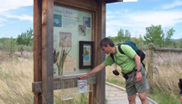 Henrique at RBP kiosk