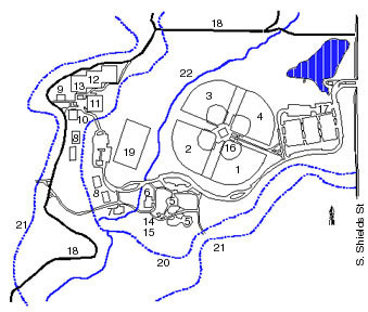Map of Rolland Moore Park