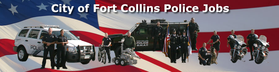 City of Fort Collins Police Services Jobs Splash Image