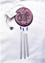 glass wind chime