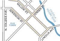 map of district