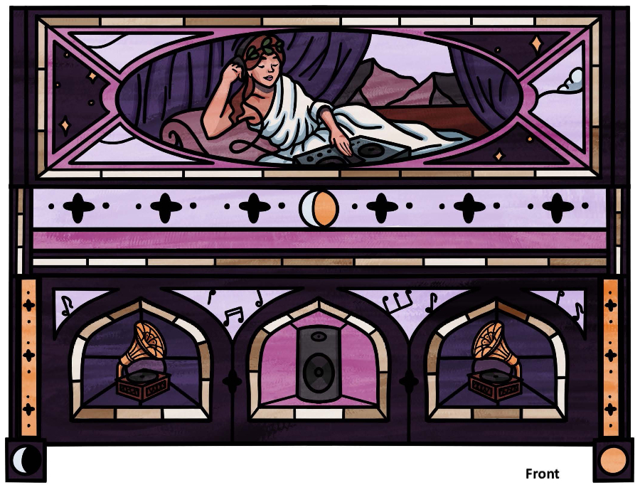 Athena Koss' Mural Design
