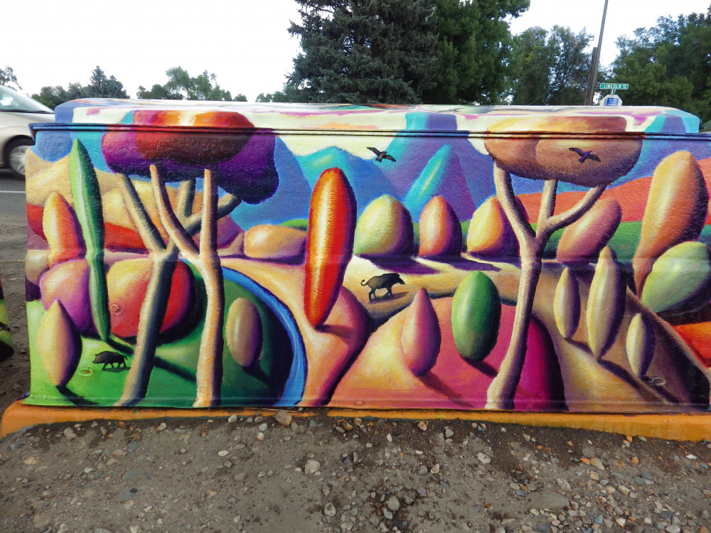 Cabinet currently in storage.