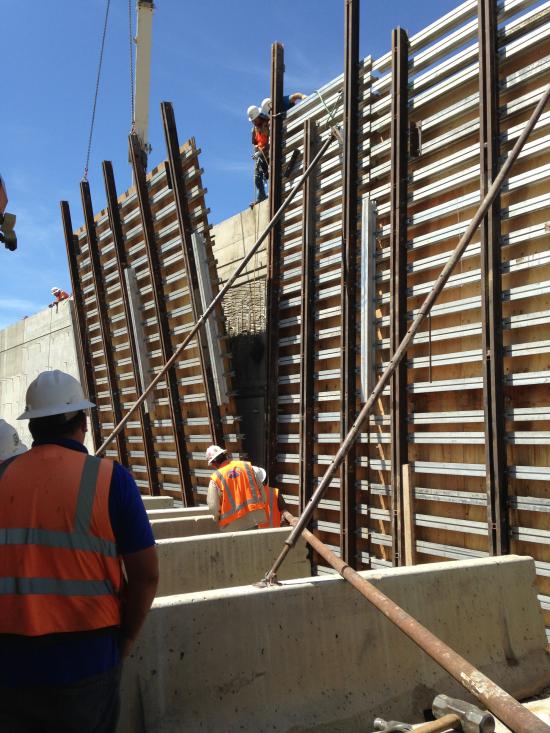 installation of form liners