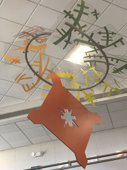 EPIC lobby sculpture