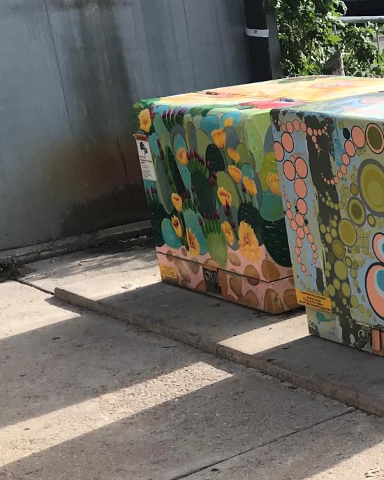 First relocated cabinet