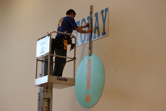 FAC mural installation