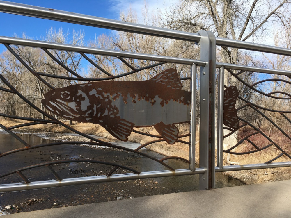 Detail of fish element