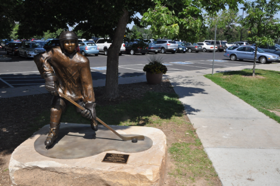 Next Goal sculpture