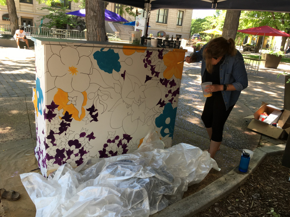 Katie Fahrenbruch painting