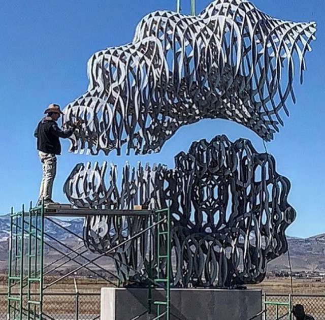 assembly of piece on location