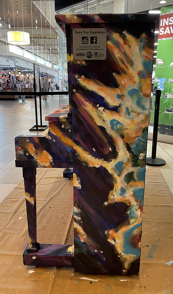 Completed mural side