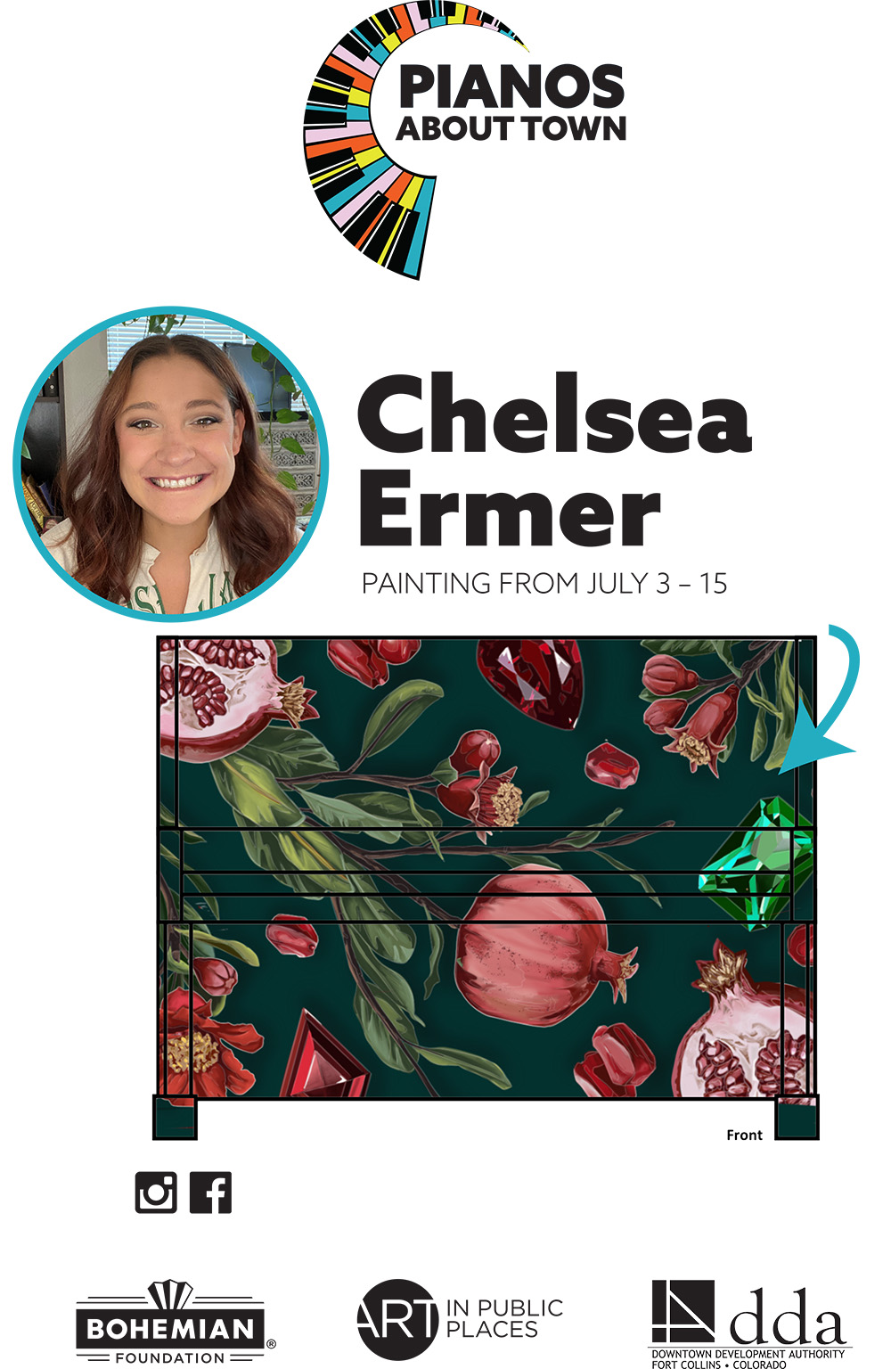 Chelsea and her design