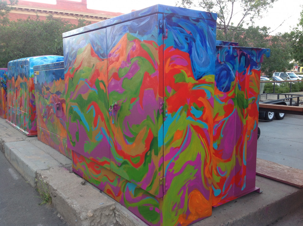 completed mural in 2014