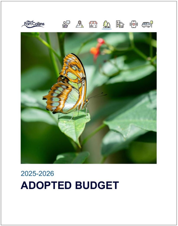 Cover of the 2025-2026 Adopted Budget
