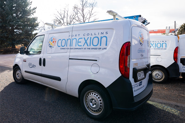 A Connexion installation van