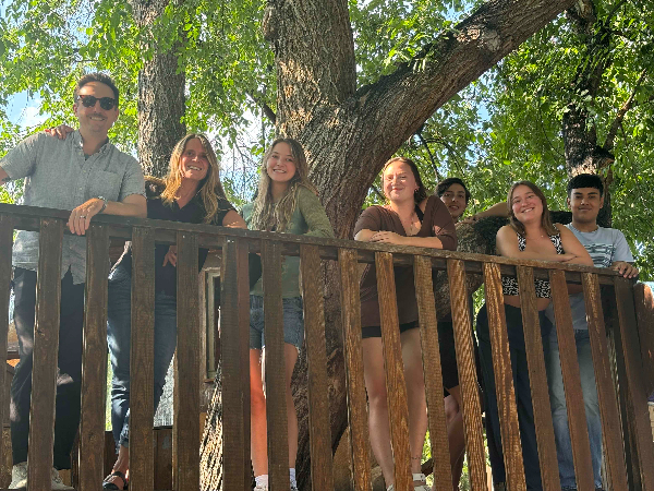 A group of people posing for a picture