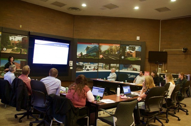 CAP CAC Members Discussing City Plan in 2018