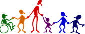 icon figures representing disabilities