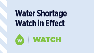 Spotlight image: Water Shortage Watch in Effect