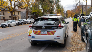 Spotlight image: City ensuring safe parking behavior during CSU commencement