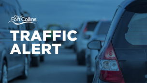 Spotlight image: Northbound Lemay closed Sept. 11-12 between Harmony and Horsetooth