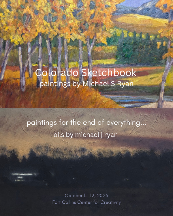 Colorado Sketchbook/paintings for the end of everything