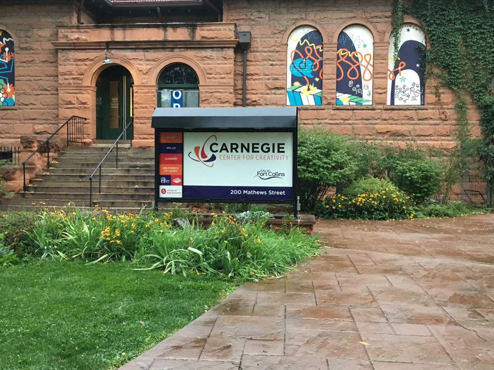 Exterior of the Carnegie Center for Creativity