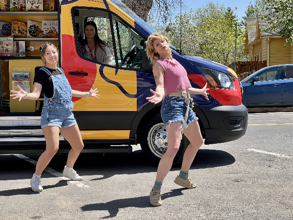 Colorado State University students dance for an ongoing series of Community Dances.