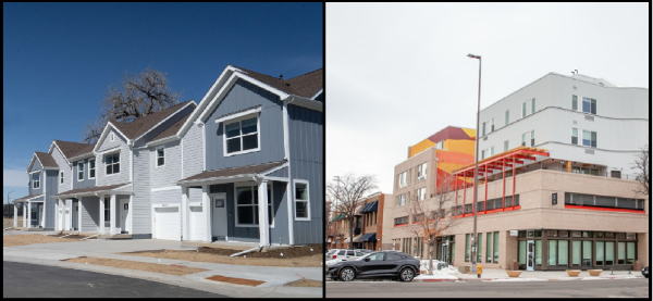 Image showing different housing densities