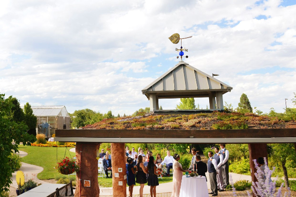 Wedding in the Children's Garden