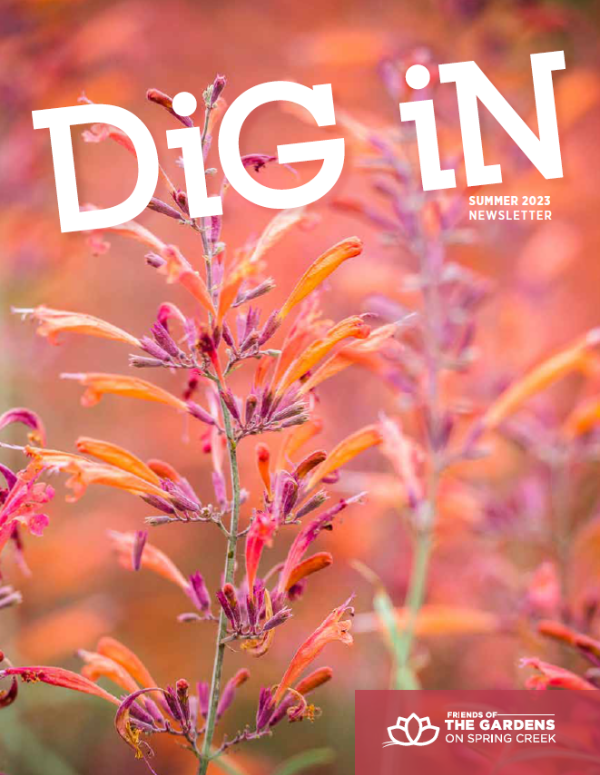 Cover of summer 2023 Member magazine with flowers