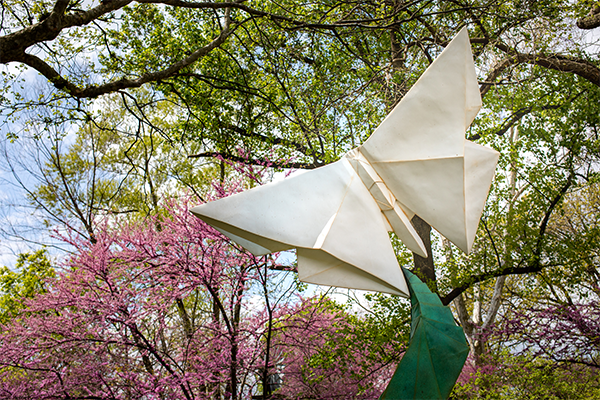 Emerging Peace Origami Sculpture