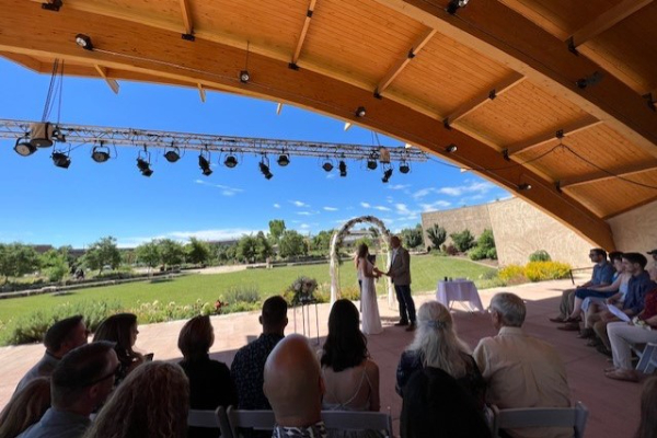wedding on Everitt Pavilion