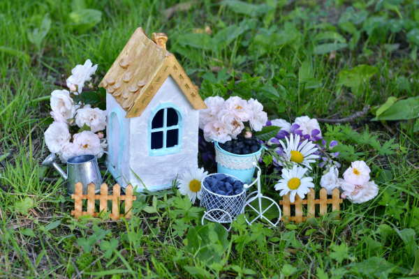 small fairy garden