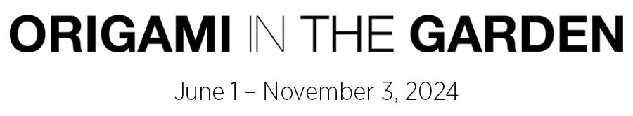 Origami in the Garden logo