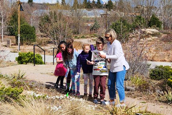 kids on school tour