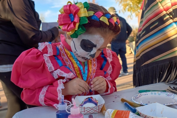 Nina y sugar skull