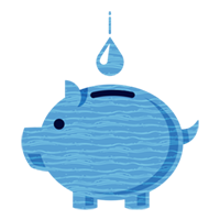 Water Piggy Bank