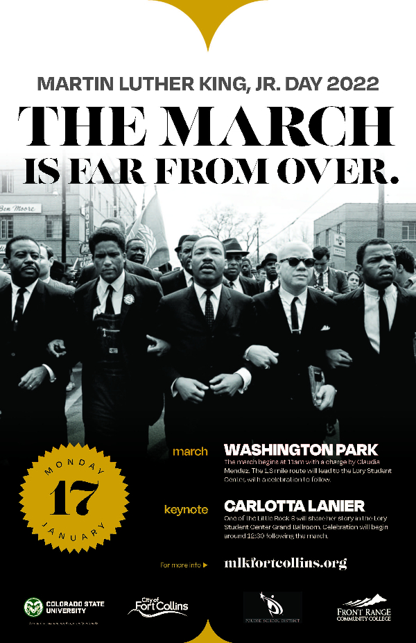 Celebrate Dr. Martin Luther King, Jr. Day in Fort Collins