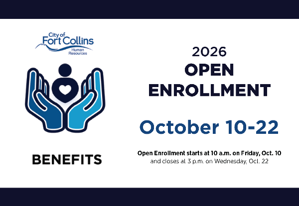 Front of the 2026 Open Enrollment postcard