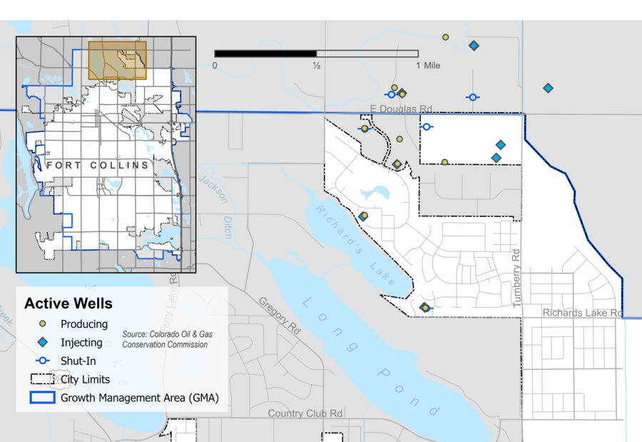 Active Wells Map
