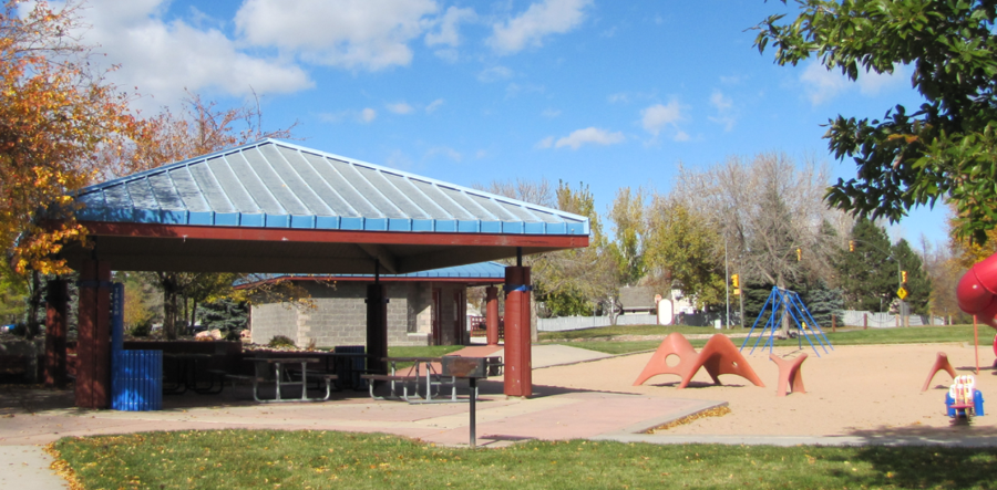 Shelter at Landings Park