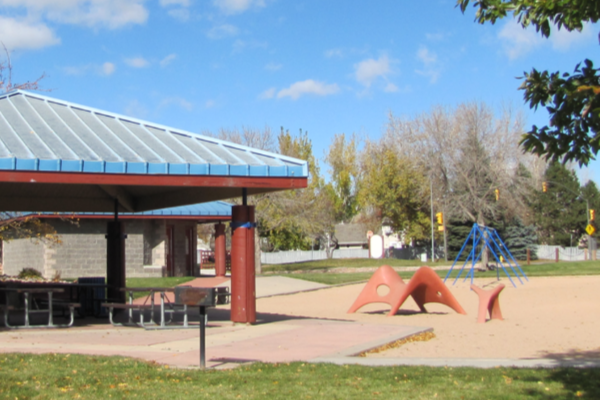 Shelter at Landings Park