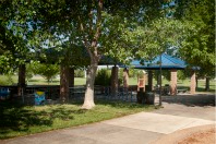 A shelter at Greenbriar Park