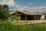 A shelter at Overland Park